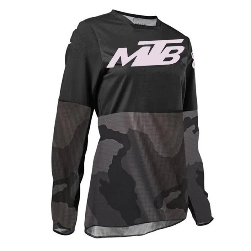 2026neu DAMEN Downhill Trikots Mountainbike MTB Shirts Offroad DH Motorrad Trikot Motocross Sportbekleidung Kleidung Fahrrad spexcel