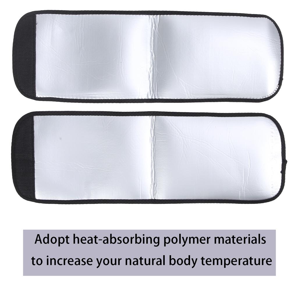 2pcs Sweat Arm Bands Trimmer Sauna Arm Slimmer Shaper Compression Sleeves Wraps