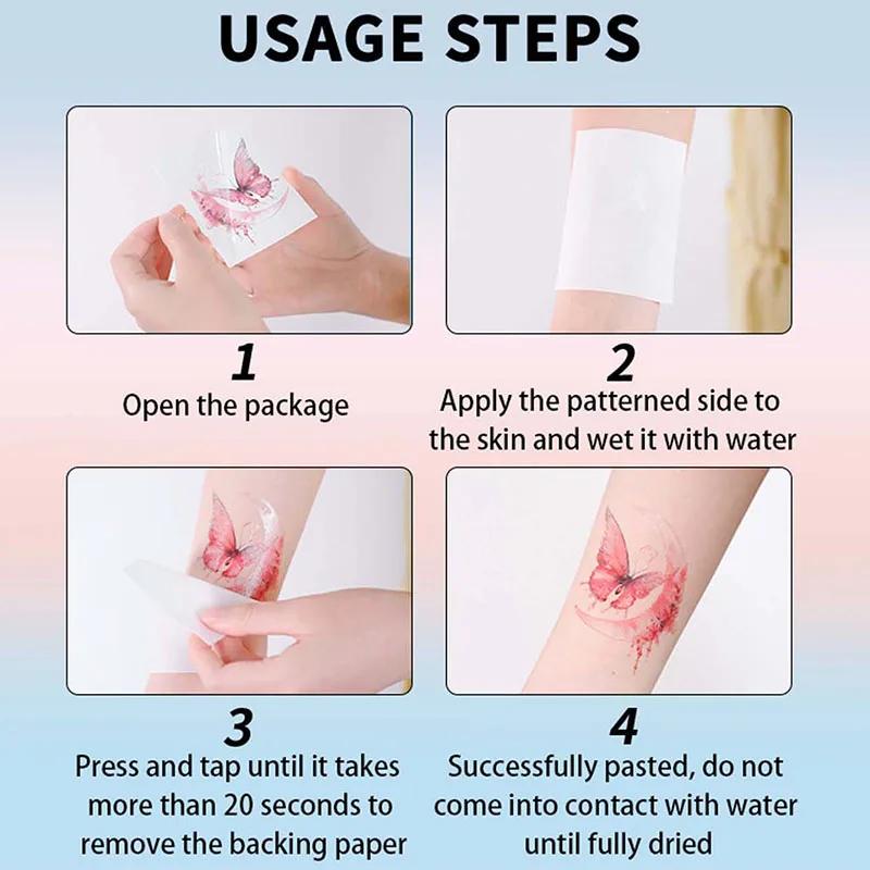 1 Stück Schlange Temporäres Tattoo Aufkleber, Langanhaltend und Wasserdicht, Realistische Fake Tattoos für Männer und Frauen, Für Arm, Bein.