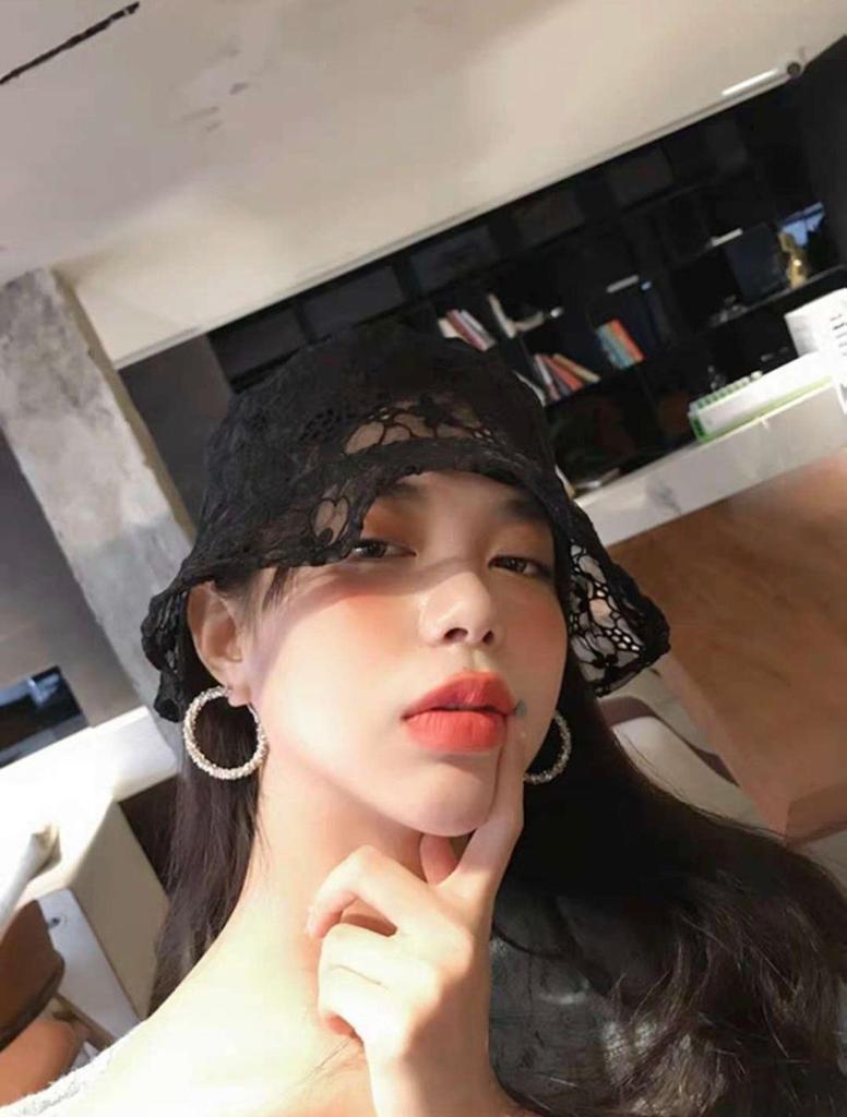 Ladies New Hat Soft Lace Flowers Wide Brim Sun Hat Floppy Summer Hat Lace Ladies Hat Fisherman Hat Casual Hat Sun Hat