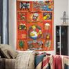 Cartoon TThe Cool SSimpsons Printed Large Wall Tapestry Hanging Tarot Hippie Wall Rugs Dorm Art Home Decor