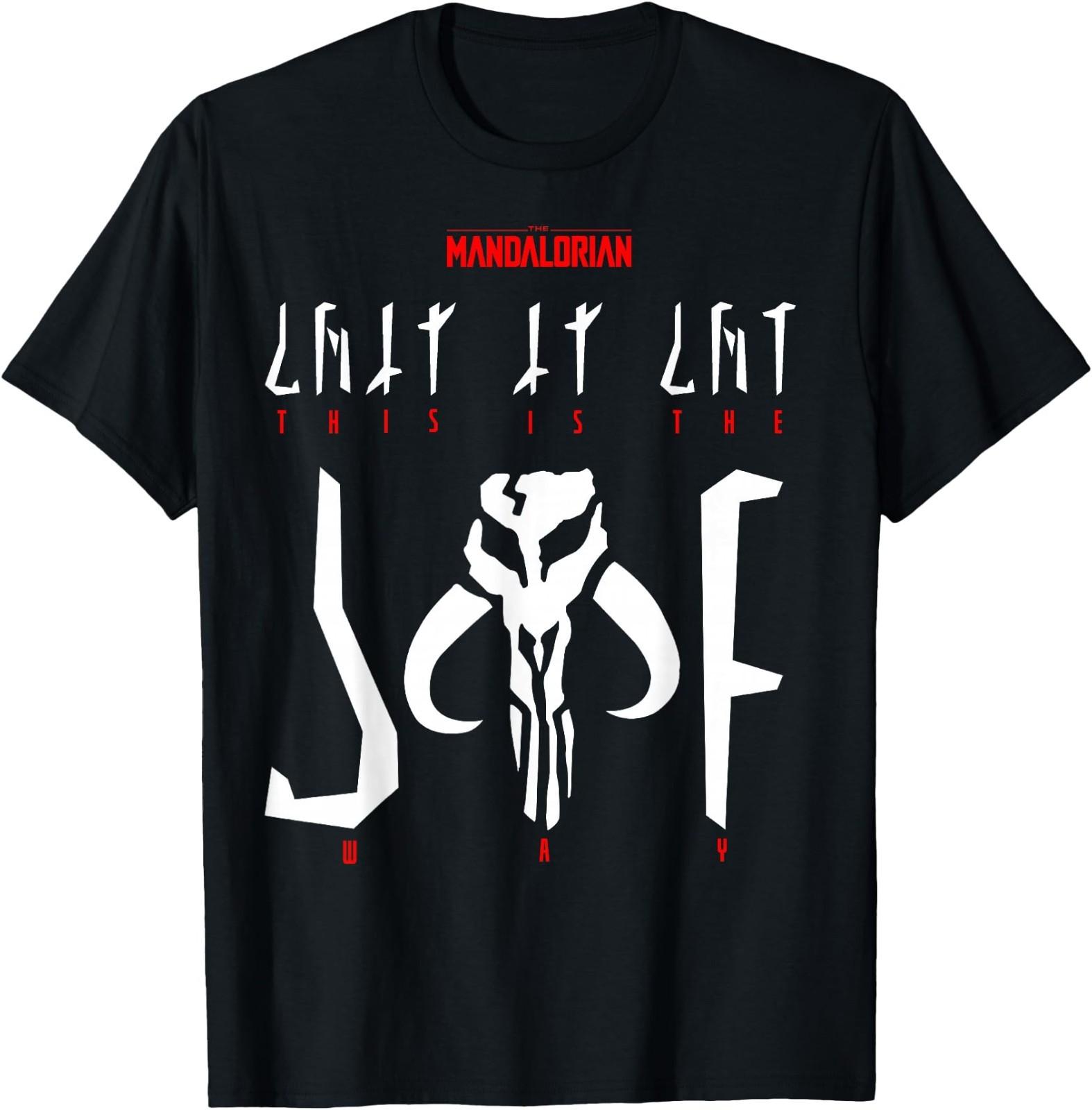 Star Wars The Mandalorian This Is The Way Translation T-Shirt XL