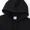 Champion Long Sleeve Hooded Sweatshirt with Men's One-Point Logo, Black, C3-W105Z
