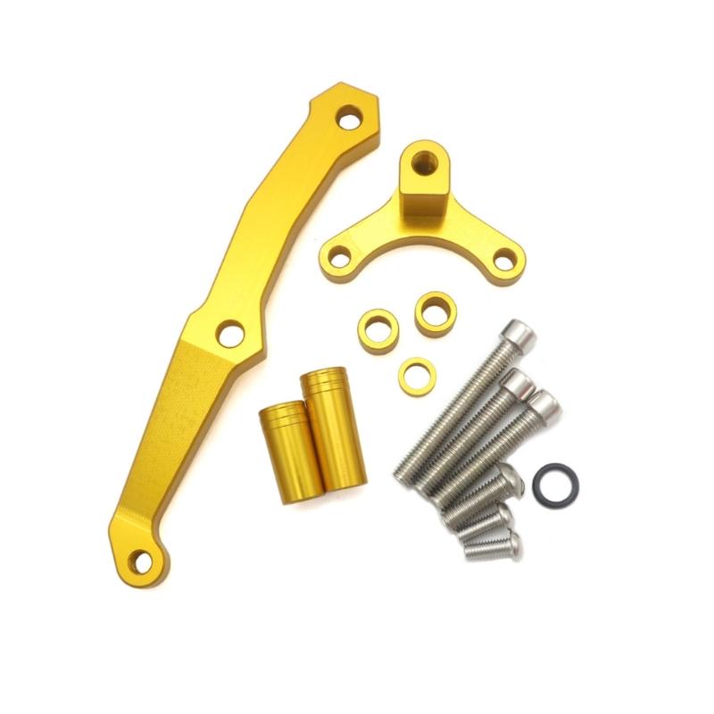 High Strength Motorcycle Steering Damper Bracket Adjustable Damping Motorcycles Stabilizer Mount for Motorbike Z800