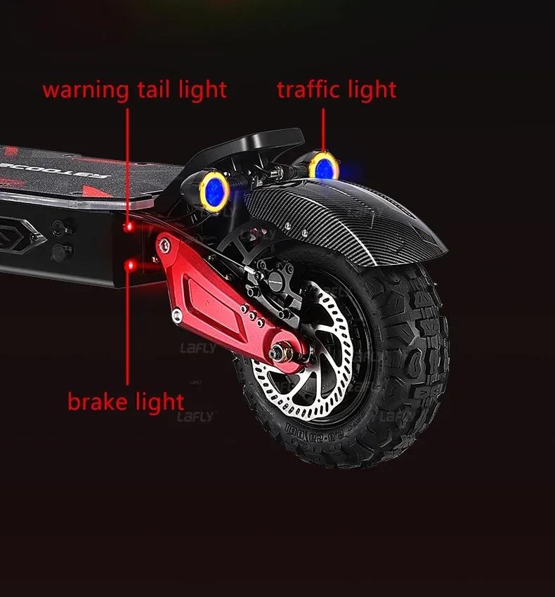 EU 2025 S5-11 38Ah 6000W 60V 38AH Velocidade Máxima 95km/h Freio a Óleo 11 Polegadas Scooter Elétrica 100Km Autonomia Chave NFC Conectável Aplicação