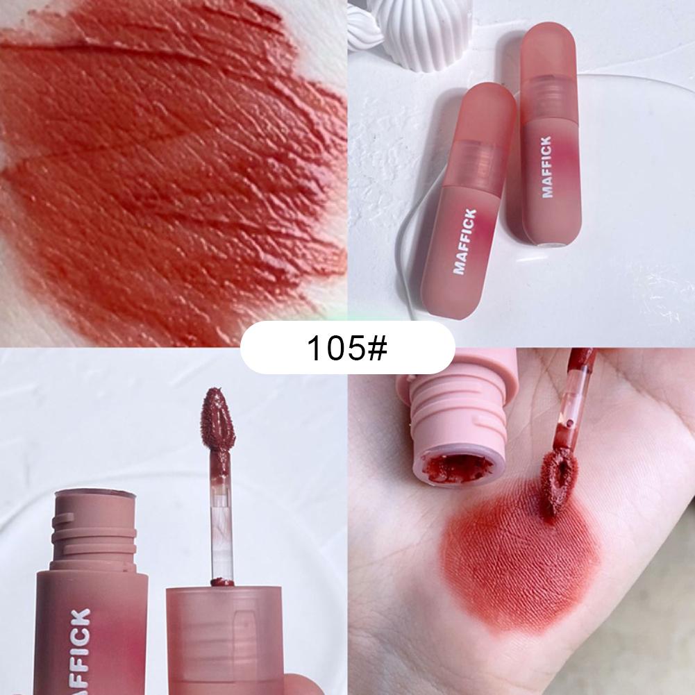 Matte Liquid Lipstick Velvet Nude Red Lipgloss Langanhaltender Antihaft-Cup Lip Mud Tint Cream Makeup Cosmetics
