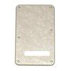 Musiclily Pro ST HSS Tremolo Cavity Backplate for Squier Sonic Strat Electric Aged White Pearl 6-Hole Guitar, 4-Ply,