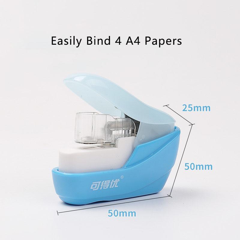 Mini bez hřebíků Snadná sešívačka bez námahy Kniha Sešívačka Sešívačka Bez sešívačky Kancelářské vázací potřeby Školní potřeby