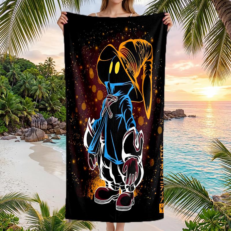 Ff9 Vivi Fashion Beach Towel: Ideal for Summer Adventures Soft, absorbent and quick drying suitable for swimming and bathing