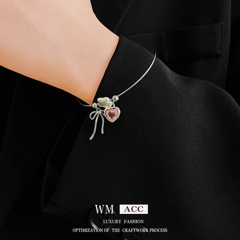 Vintage Geometric Zircon Bracelet - Elegant, Versatile Bangle for Women