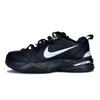 Nike Air Monarch 4 Zero Point Reflection, Shimmery Cat Low Top Chunky Sneakers Unisex Black Silver 415445-001(Team79-S-BOX)