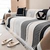 Geometric Non-Slip Sofa Cover: Light Luxury, Four Seasons Protection