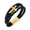 Fashion Personality Handwoven Accessories Bracelets Street Trend Vintage Cross Bracelets Men's Jewelry