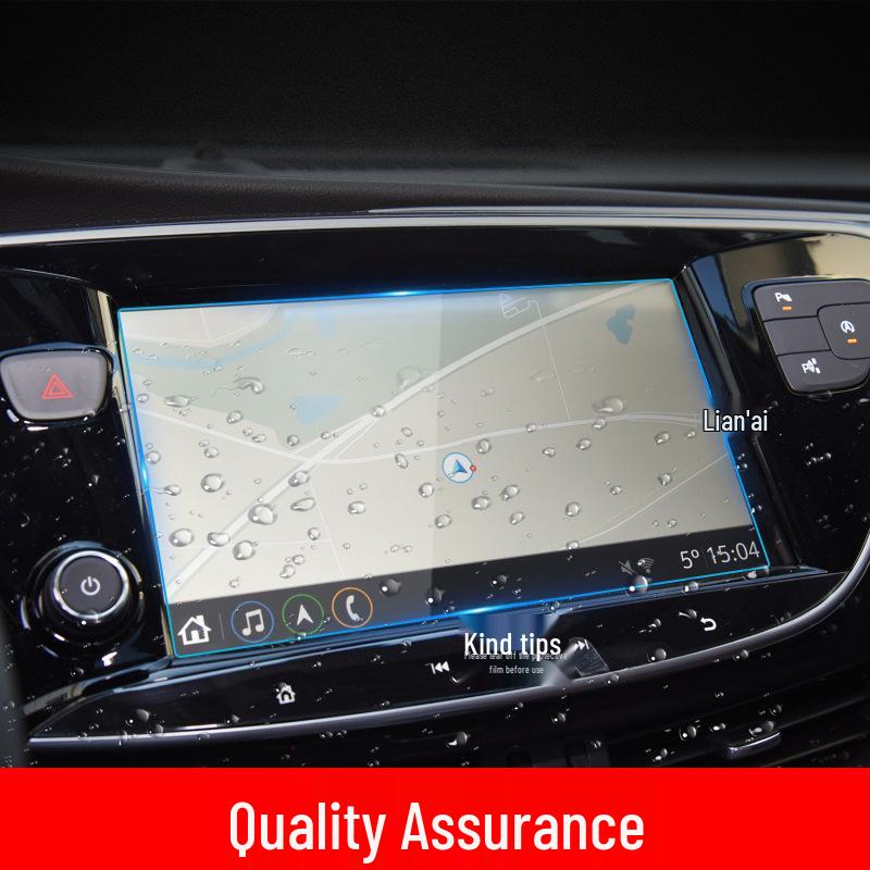 25er-Pack Buick LaCrosse/Envision+ Gehärtete Navigations- und Konsolen-Bildschirmschutzfolien