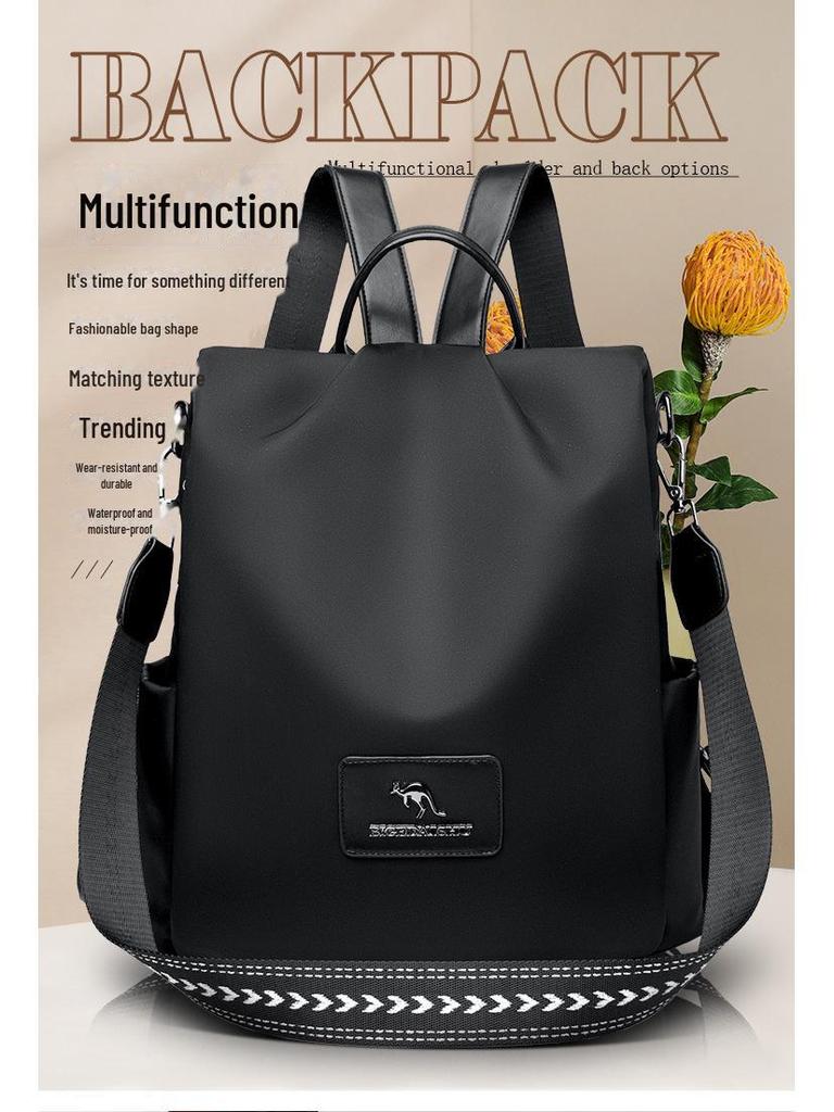2024 Trendy Large-Capacity Anti-Theft Oxford Cloth Backpack for Women