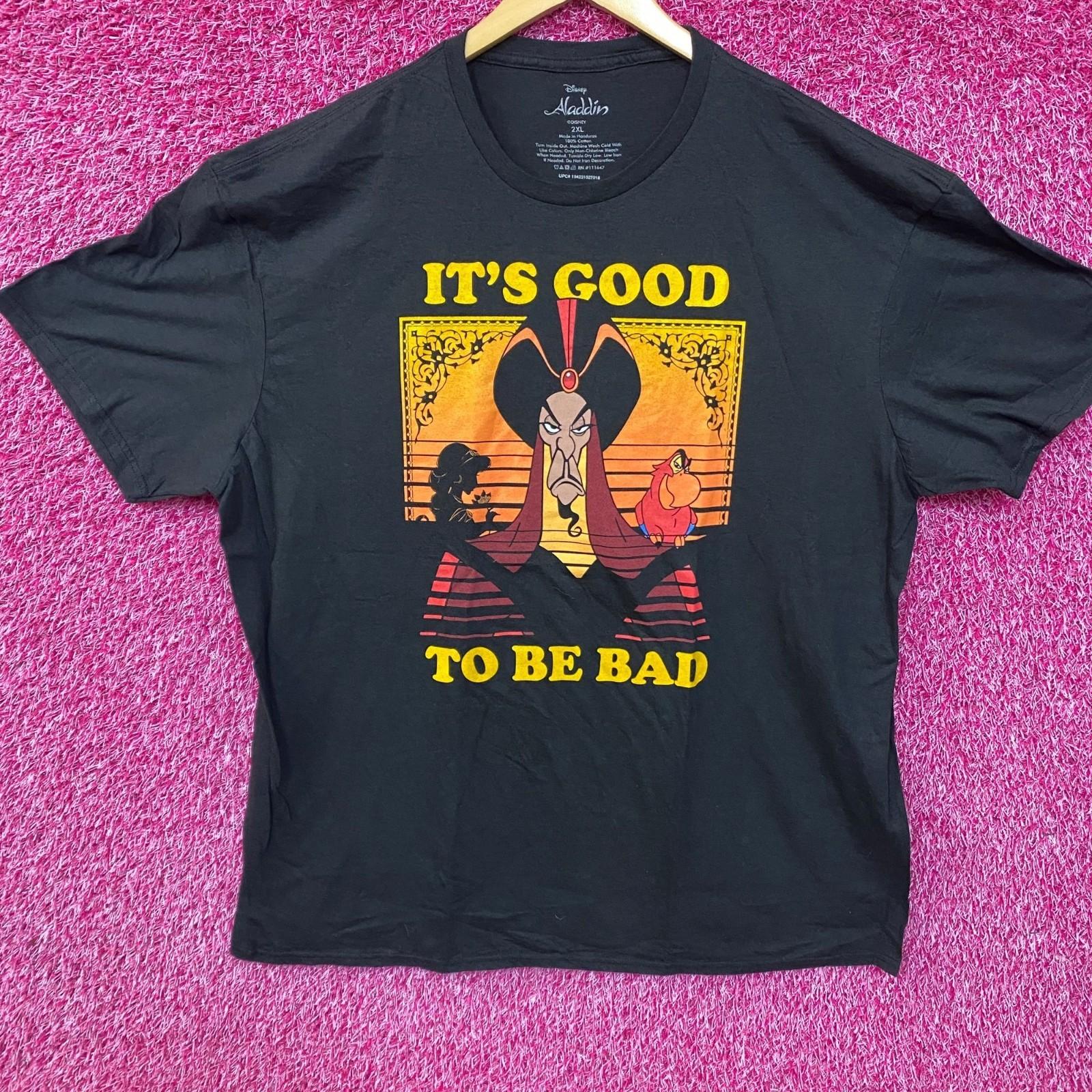 Disney Aladdin Jafar It s Good to Be Bad Graphic T-Shirt 3XL