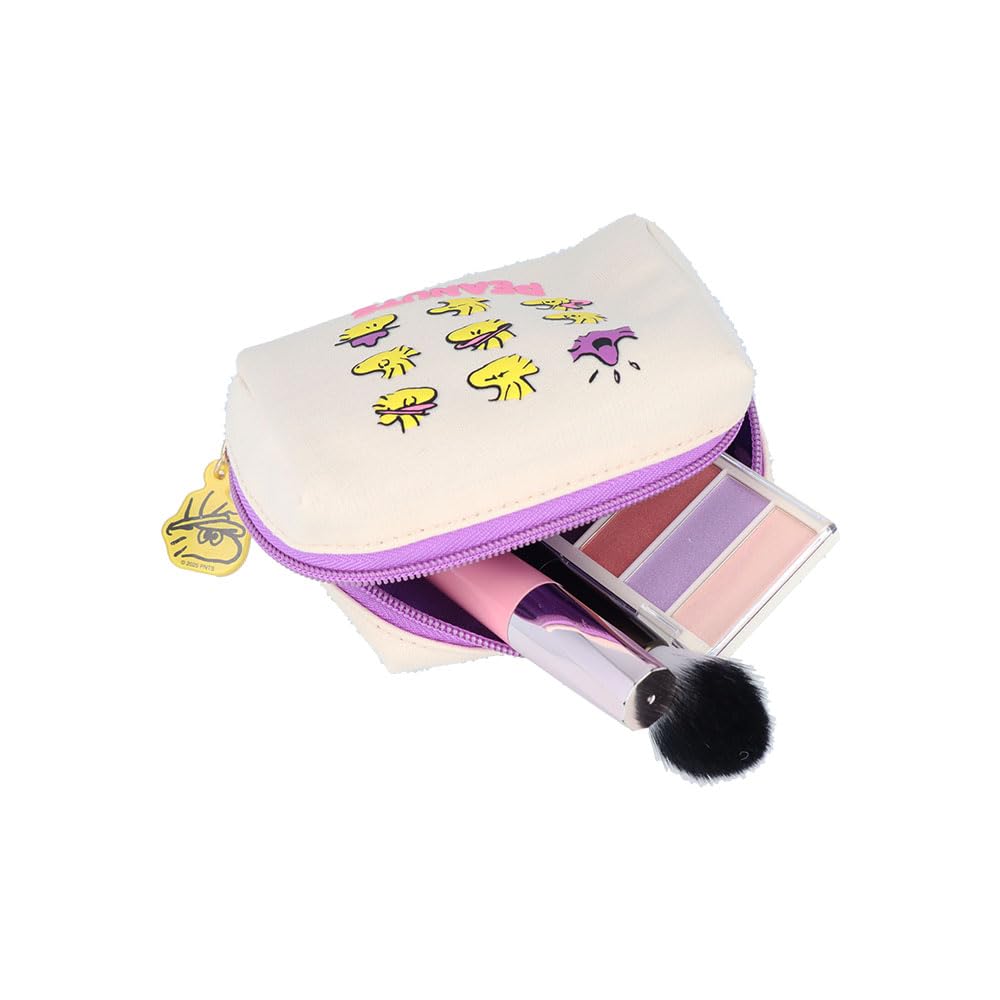 Sunstar Stationery Snoopy Pouch Puff Print Design Ivory S2336537