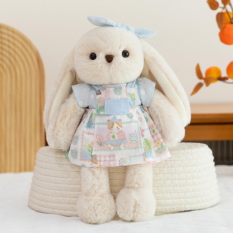 Cute Cartoon Bunny Plush Toy With Pp Cotton Filling For Kids Gift And Sleep Companion