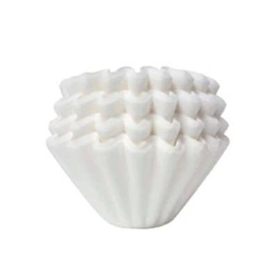 Kalita Wave Dripper Kompatible Kaffeefilter für 100 Filter pro Packung Kompatibel mit Origami Dripper 3 KWF-155 (100 P) 1-2 Personen, #22229, (1-2