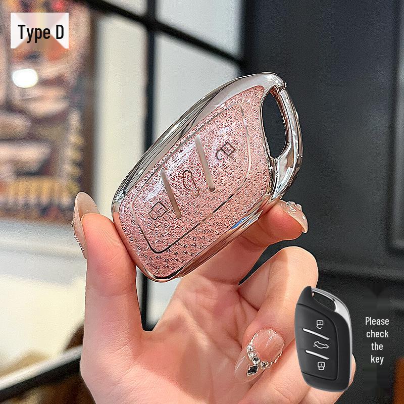 Roewe Car Key Cover for RX5/350/360/W5/Ei6/RX8/HS Models