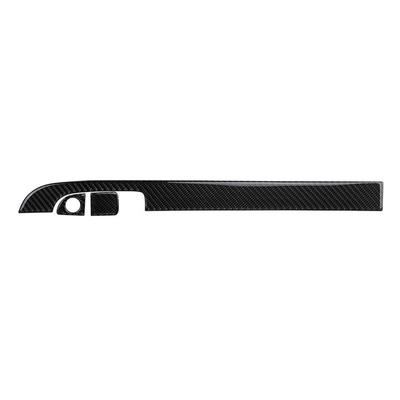 For Dodge Challenge 2015-2024 Carbon Fiber Interior Accessories Co-pilot Storage Box Decorative Panel Decorative Sticker 5D