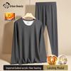 Urban Beauty Thin Thermal Underwear Set with De Rong, Modal, Wool & Silk