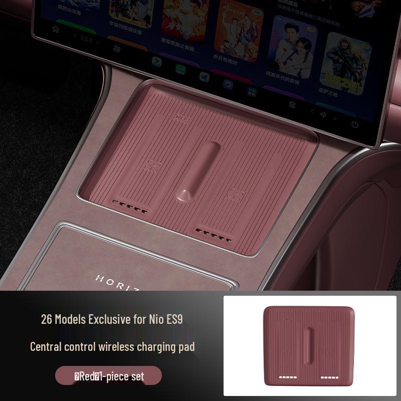 Nio ES9 Center Console Storage with Wireless Charging & Anti-Slip Pad