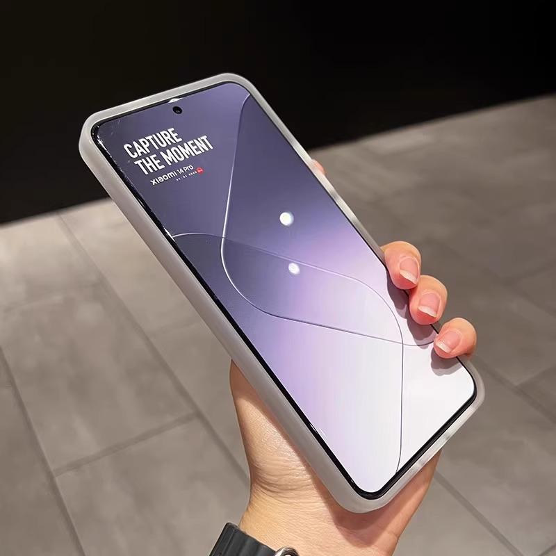 Geeignet für Xiaomi 15pro Acryl Xiaomi 14pro Metallrahmen Vollständige Abdeckung Transparent 14 High-End-Haptik 15 Schutzhülle