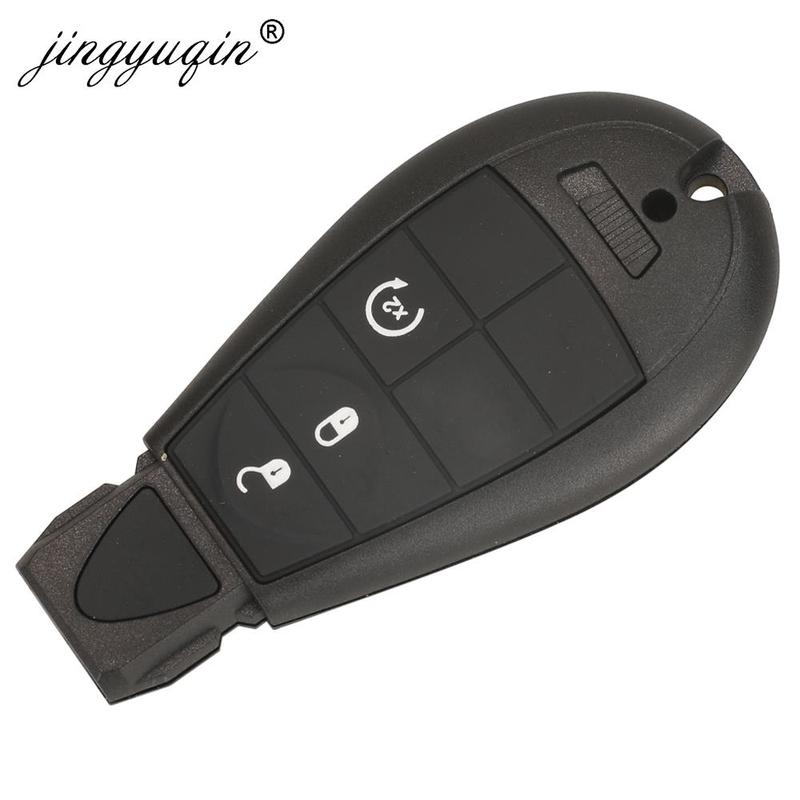 Jingyuqin Fobik GQ4-53T Afstandsbediening Autosleutel 433MHz PCF7961M 4A Chip voor Jeep Cherokee Sport KL 2014 2015 2016 2017 2018 2019 Fob
