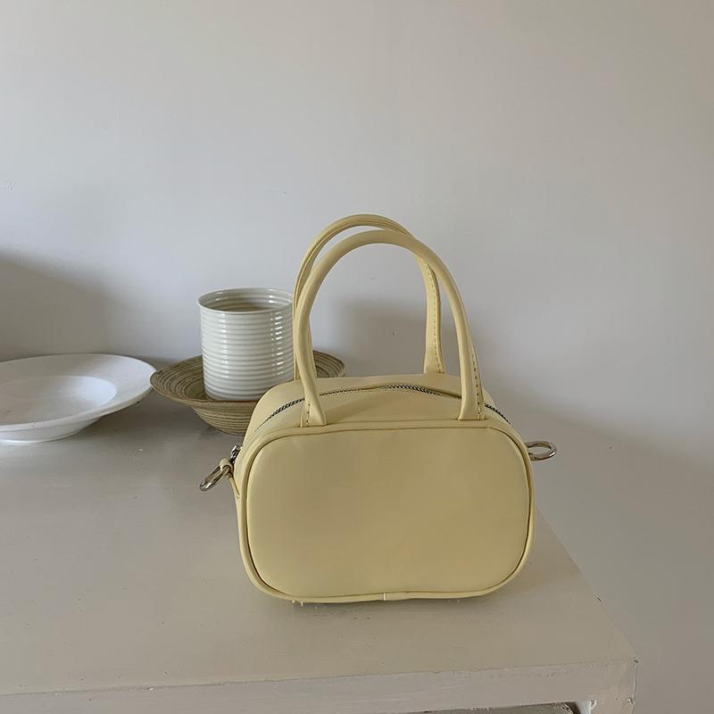 Korean Women's Bag  Versatile Hand-held Small Square Bag  Cute Small Bag  Casual One-shoulder Cross-slide Bag