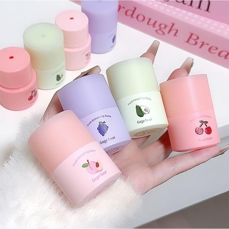 Gege Bear - Frucht-Extrakt Lippenbalsam - 4 Sorten
