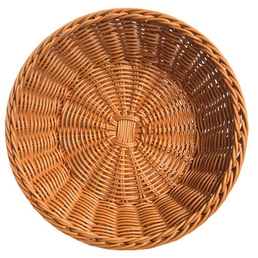 Home Kitchen Food Basket Multipurpose Woven Bread Baskets for Kitchen Dining Room Supplies