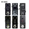 M-VAVE Guitar Effect Pedal Multi-effects Pedal Compressor/Booster/Overdrive/Delay/Reverb/Distortion/Looper/IR BOX/Chorus/Tremolo