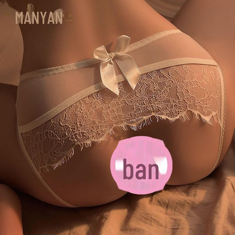 Manyan Lace Bow Sheer Sexy Underwear NK8234