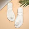 Fashion Sexy Woman Summer Flat Slippers Open Toes Roman Beach Sandals Ladies 2025 New Color Slide Large Size 36-43 Shoes for Women