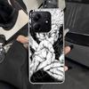 Kaisen J-Jujutsu Gojo Satoru Phone Case for Xiaomi Redmi Note 14 13 12S 12 11S 11T 11E Pro Plus 11 10 10S 4G 5G Soft Silicone Co