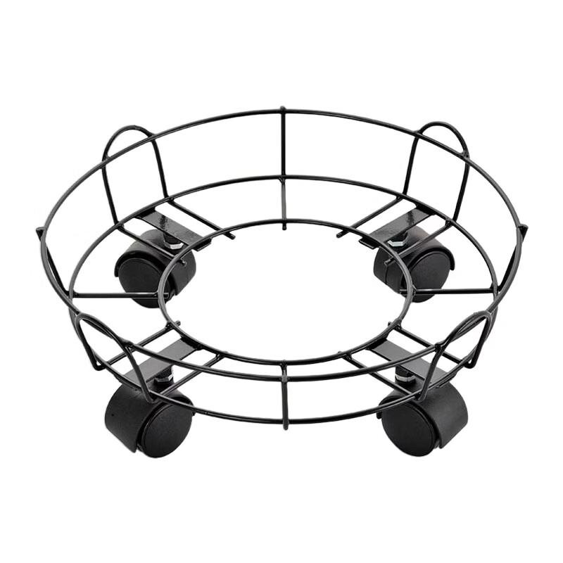 Mobile Flower Pot Holder with Universal Wheels