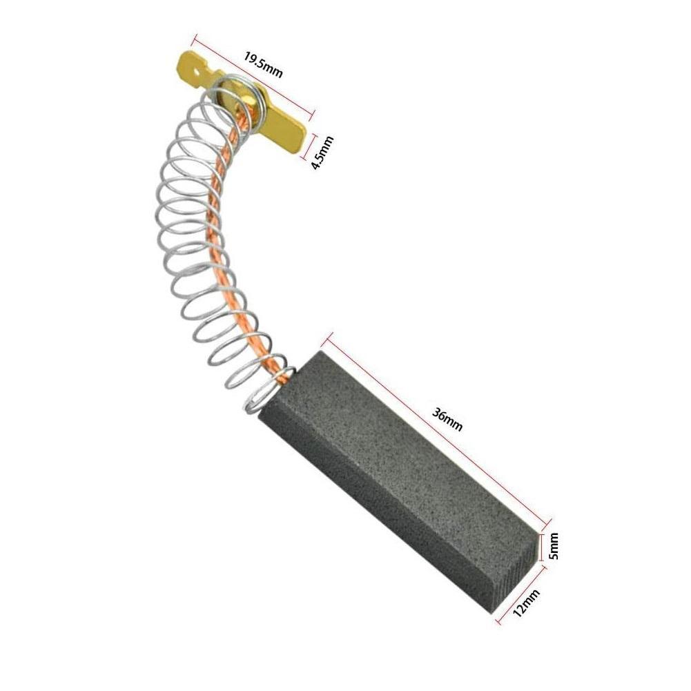 Carbon Brushes WAA24160GB/04 WASHING MACHINE WFX148SGB 2PCs