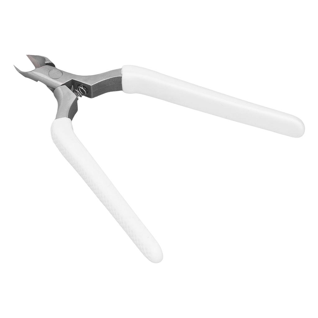 Professional Stainless Steel Cuticle Trimmer Dead Skin Remover Inline Spring Slip Resistant Cuticle Trimmer