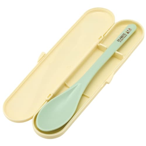 Skater Long Spoon with Case Snoopy Comic Spoon CSAB4AG-A