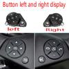 Replacement For C/E/GLK Class W204/W212/W207 1 Pair Left Right Steering Wheel Control Multifunction Button