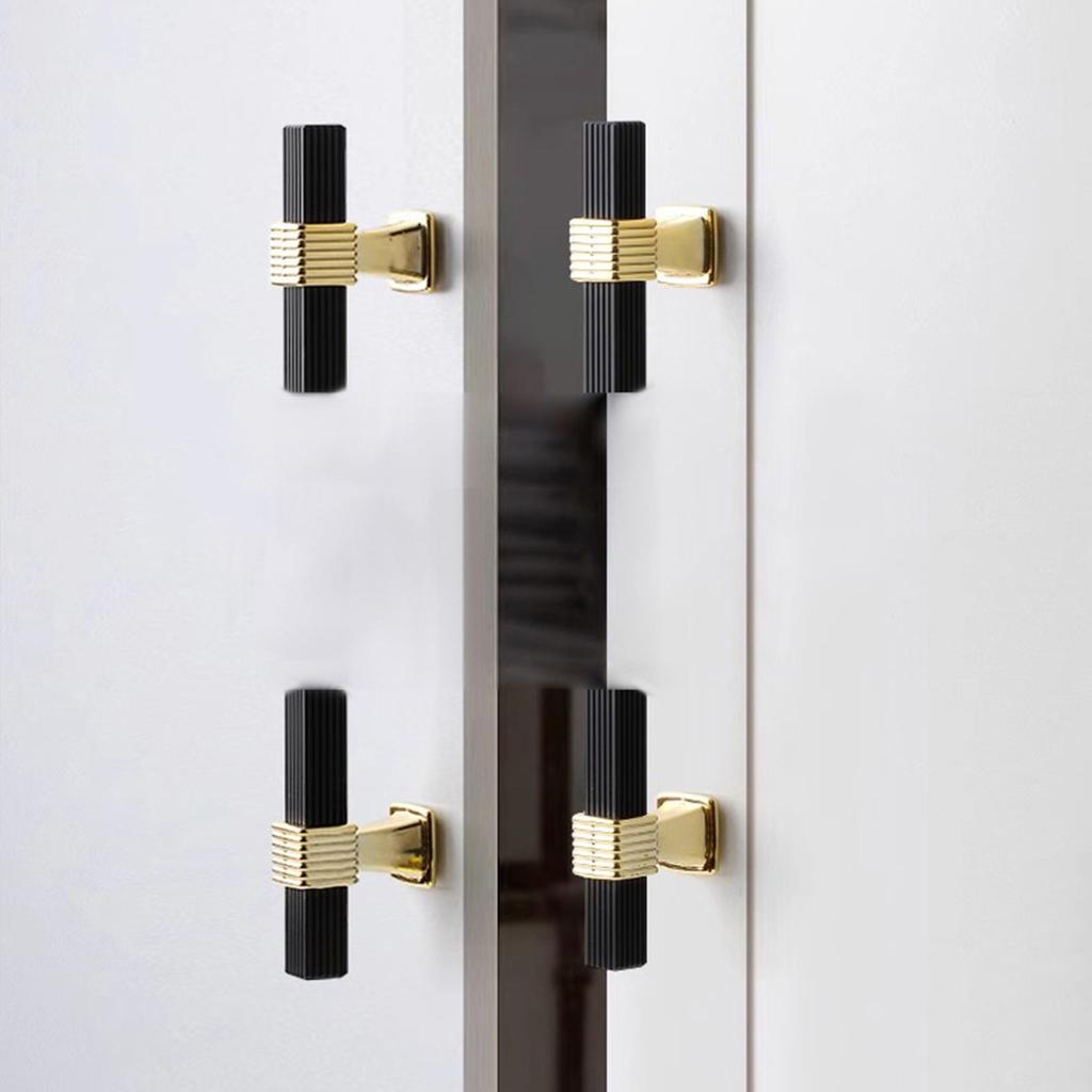 2pcs Aluminum Alloy Wardrobe Drawer Handle, Furniture Hardware Handle