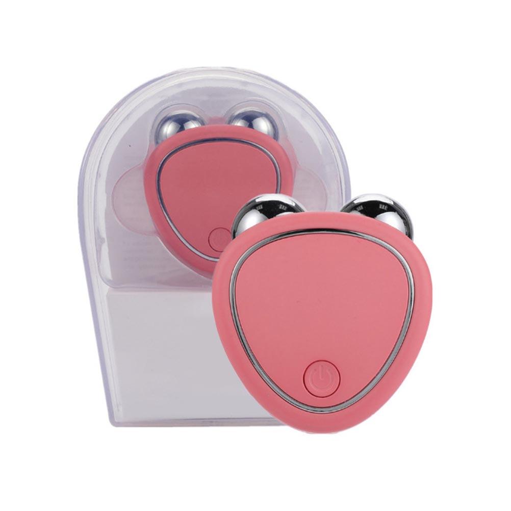 

Микротоковая Массажер для Лица Роликовый Массажер Для Лица Подтяжка Лица Укрепляющий Массажер С Двумя Роликами