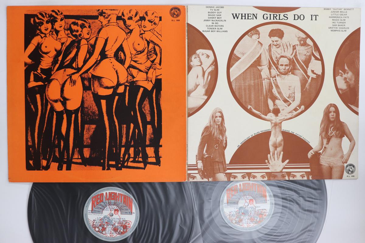 

LP Record VARIOUS When Girls Do It RL006 RED LIGHTNIN 1971 UK Blues Used
