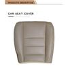 Driver's seat cover Lower seat cover for ford f250 f350 super duty lariat 2002-2007, Color-Light brown