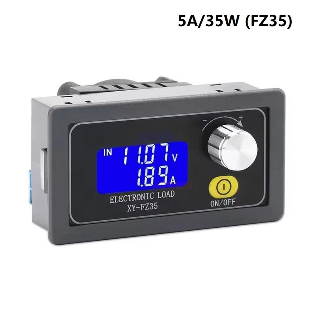 FZ25 FZ35 Electronic Load Module for Battery with Adjustable Current from 0 00 to 5 00A and Multiple Protection Features