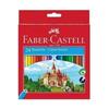 Colored Pencils - Faber-Castell - Multicolor - Pre-sharpened - Dimensions: 9.15x2.74x21.97 Cm - Child
