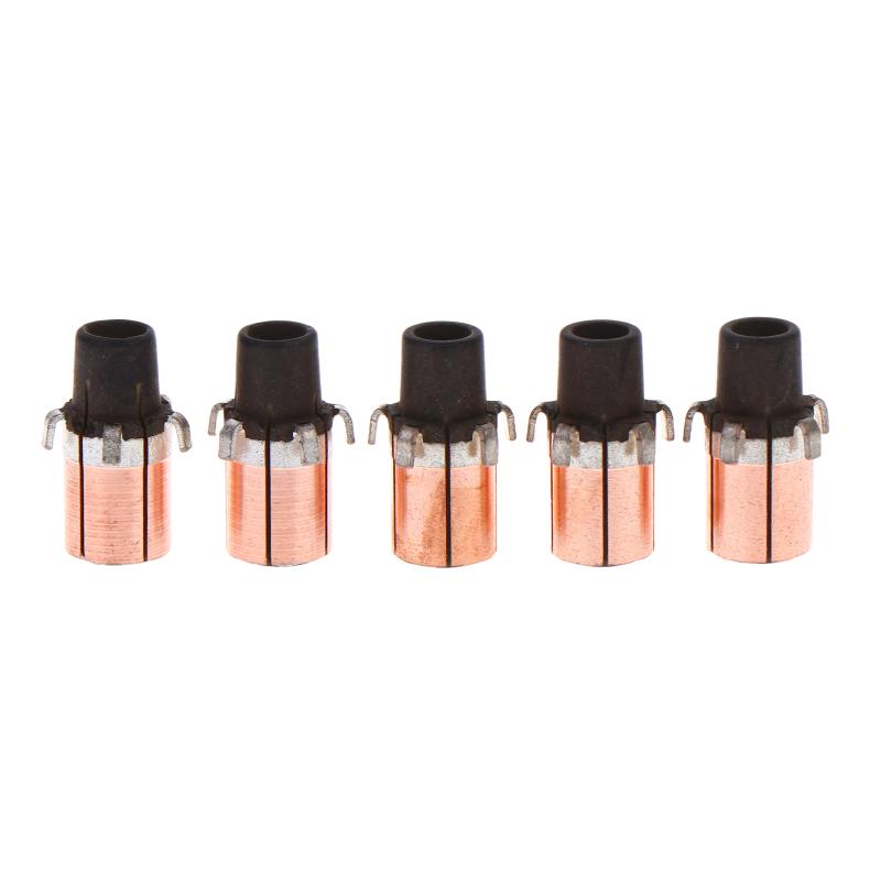 1/5Pcs 10*5*14Mm Hook-Type Copper Commutator Micro Motor Commutator Rectifier Directional Copper Heads
