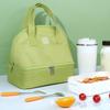 Layer For Women Thermal Insulated Fresh Cooler Bags Lunch Handbags Large Lunch Bag Korean Lunch Box