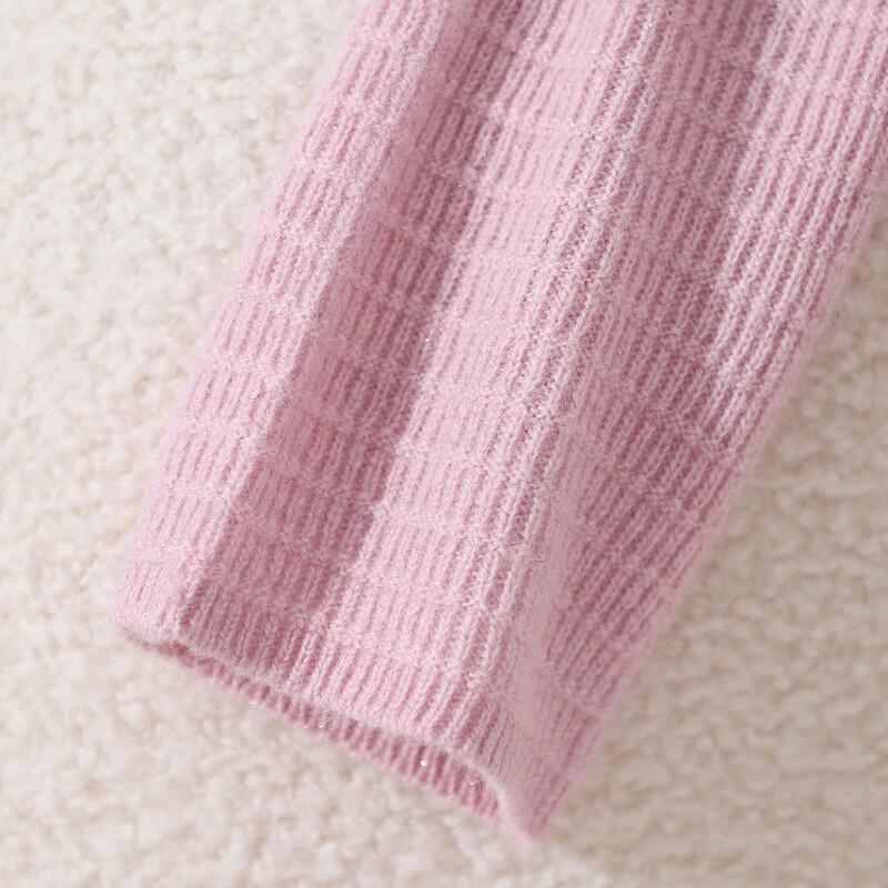 Pastte Women's 96.7% Merino Wool Semi-High Collar Pullover Sweater